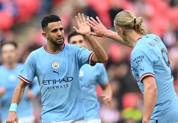 La réaction de Mahrez au nouveau sacre européen de Manchester City