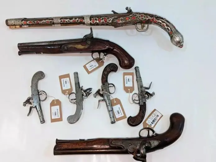 pistolets ottomane