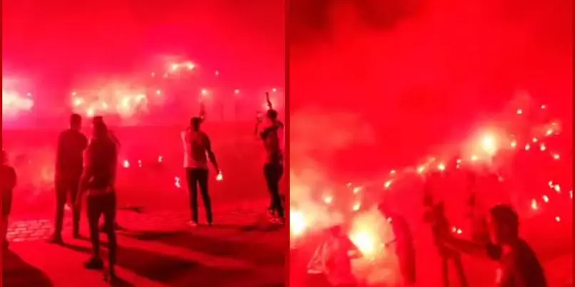 Grand craquage au bord de la Seine : les supporters de l’USMA enflamment Paris