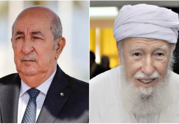 Condoléances de Tebboune suite au décès du Cheikh Mohamed Tahar Aït Aldjet