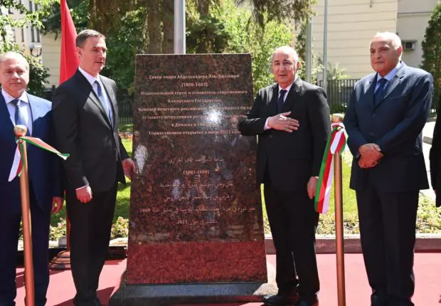 Tebboune inaugure en Russie la 1ère stèle commémorative de l’Emir Abdelkader