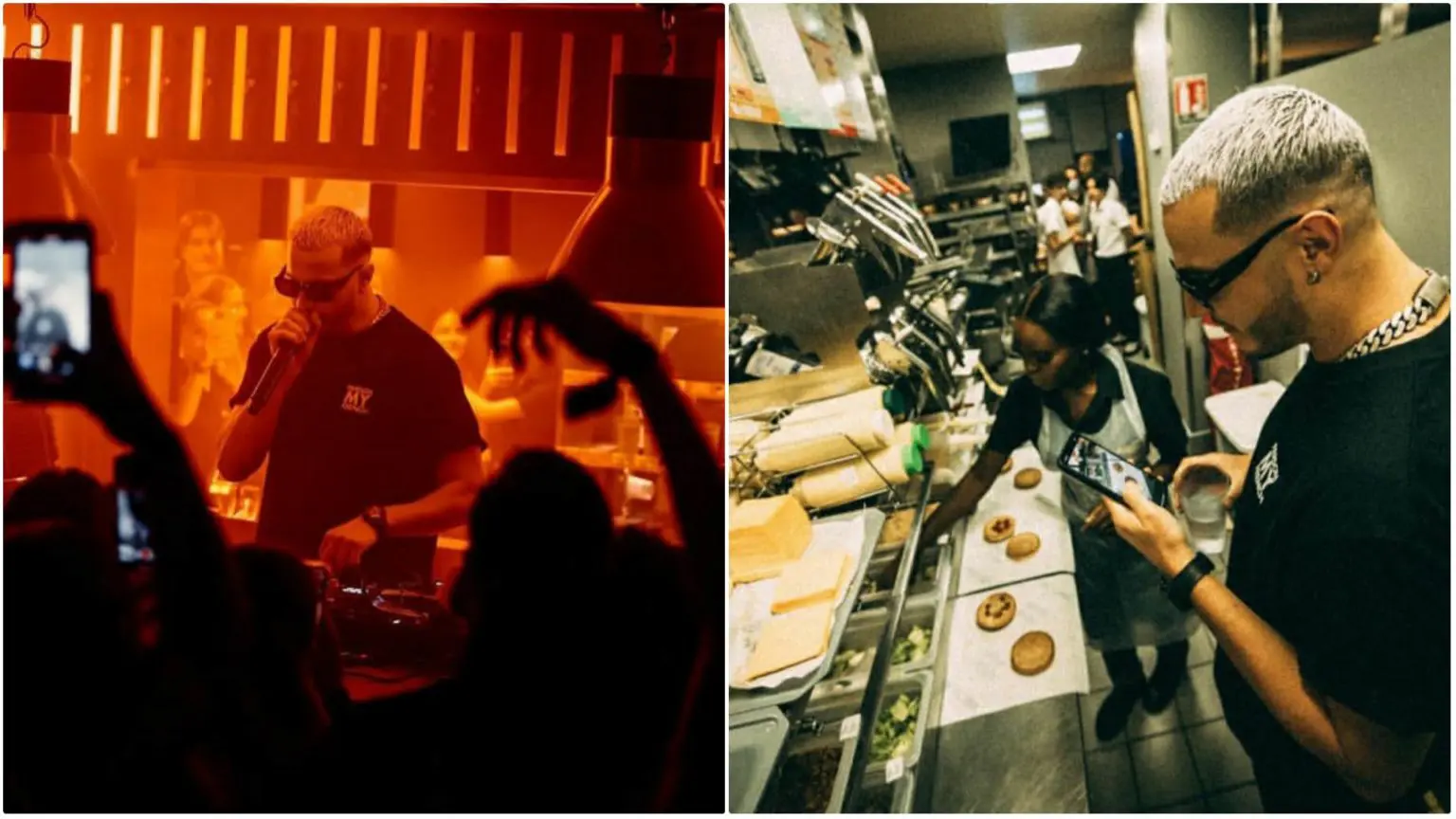Quand Dj Snake transforme McDonald’s des Champs Elysées en discothèque (Vidéo)