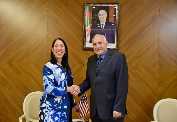 Attaf reçoit Sison, sous-secrétaire d&rsquo;Etat US chargée des organisations internationales