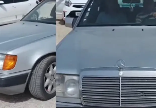 « Le gros chèque » qu’un propriétaire d’une Mercedes des années 90 réclame (vidéo)