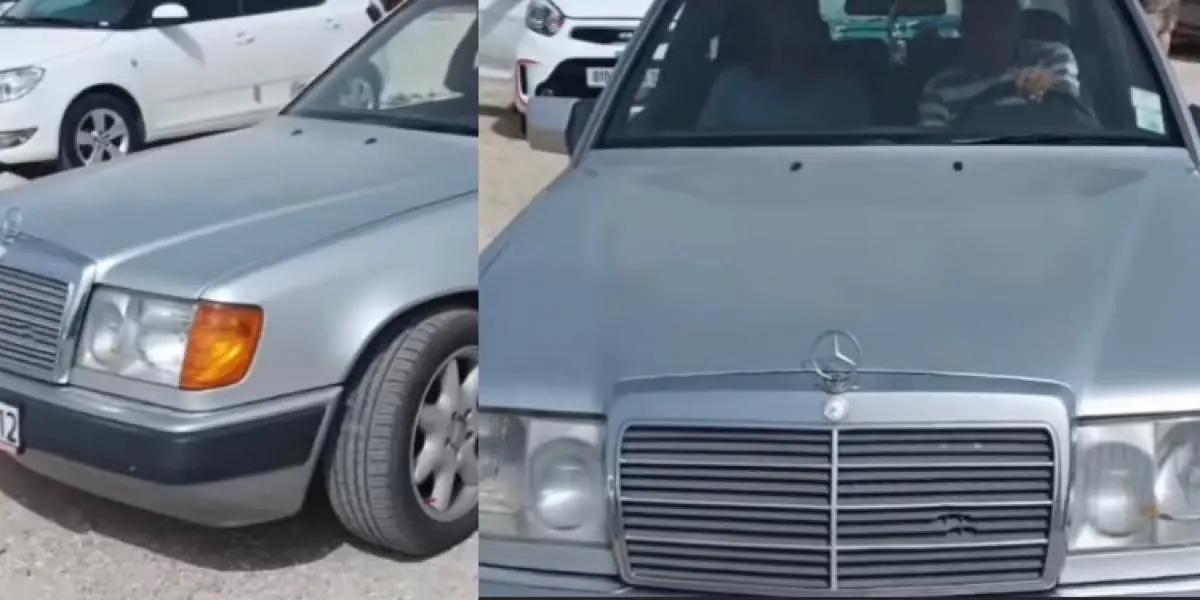 « Le gros chèque » qu’un propriétaire d’une Mercedes des années 90 réclame (vidéo)