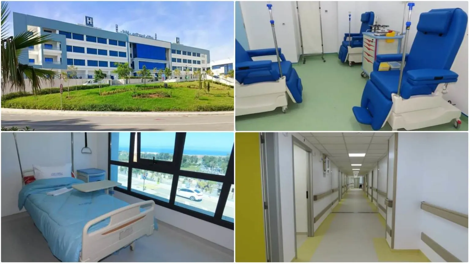 Tebboune inaugure un hôpital pour les grands brûlés à Zeralda (Photos)
