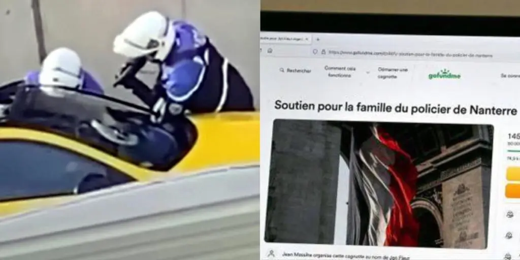 La femme du policier qui a tiré sur Nahel reçoit les 1,6 million d’euros de la cagnotte
