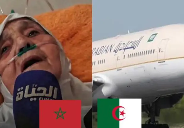 La réaction émouvante de la vieille dame marocaine secourue à Alger cet après-midi (vidéo)