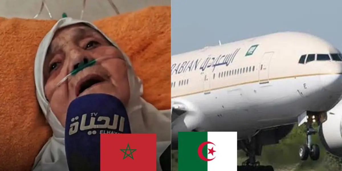 La réaction émouvante de la vieille dame marocaine secourue à Alger cet après-midi (vidéo)