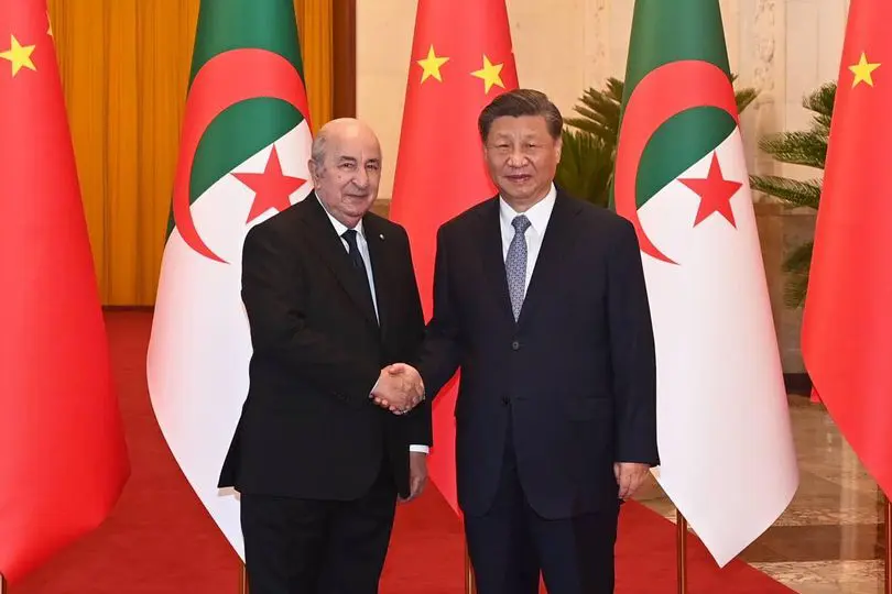 Tebboune à Pékin : la Chine soutient l’Algérie pour sa demande d’adhésion aux BRICS