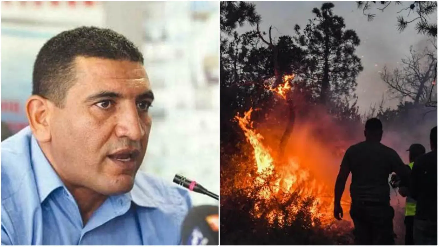 Incendies en Algérie : Karim Tabbou accuse le pouvoir « d’incompétence »