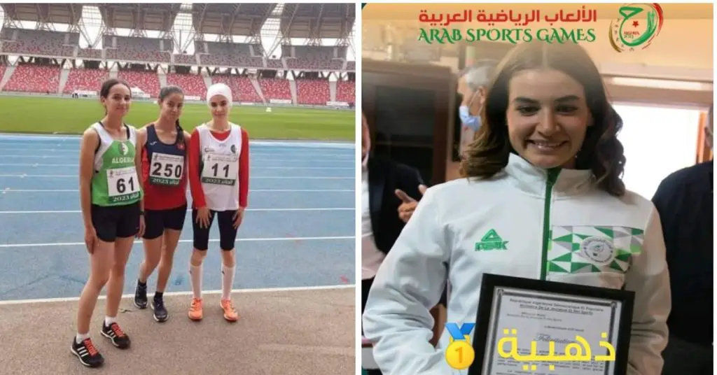 L’athlète Souad Azzi offre à l’Algérie sa première médaille d’or aux Jeux Sportifs Arabes 2023