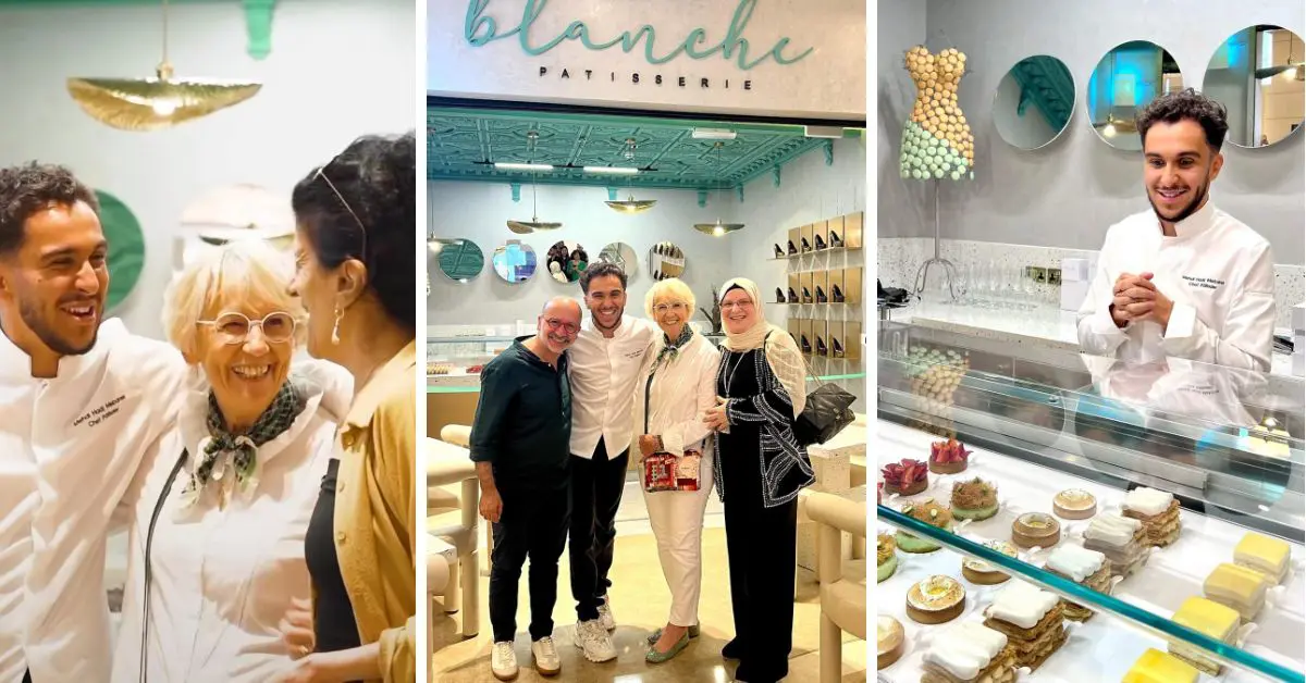 Qatar : Mercotte et Biyouna célèbrent l’ouverture de la pâtisserie du chef Mehdi