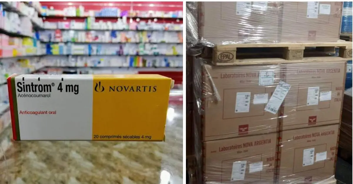 Médicaments : l’Algérie réceptionne un premier lot d’anti-vitamine K (AVK) d’Italie