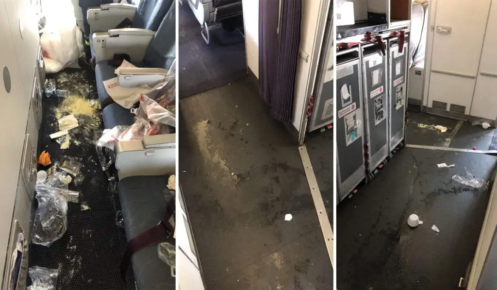 Après avoir fait le vol depuis Montréal, un avion d’Air Algérie laissé dans un piteux état