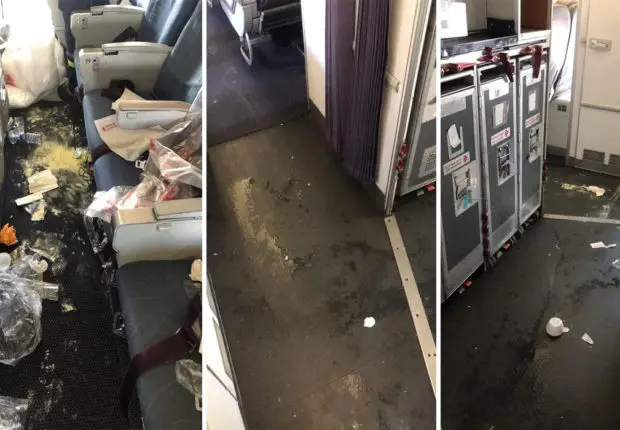 Après avoir fait le vol depuis Montréal, un avion d’Air Algérie laissé dans un piteux état