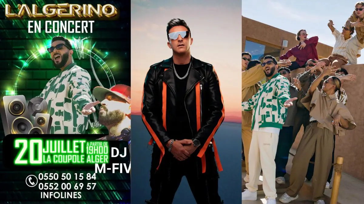 Concert de L’Algerino, prix des billets et Informations sur les lieux de vente