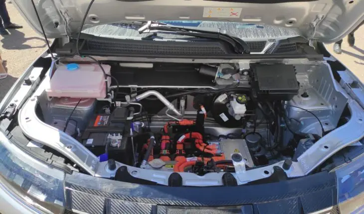 Moteur de la voiture électrique, Dacia Spring.