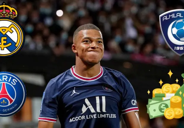 Kylian Mbappé : Son Avenir Incertain entre le PSG, le Real Madrid et Al-Hilal