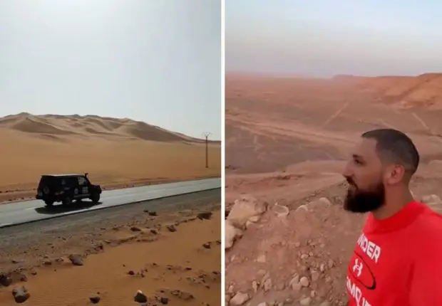 Tourisme en Algérie : un créateur de contenu effectue le trajet Paris – Djanet en 4×4
