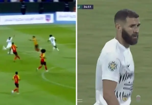Pour son premier match avec Al-Ittihad, Benzema auteur d’un magnifique but (VIDÉO)