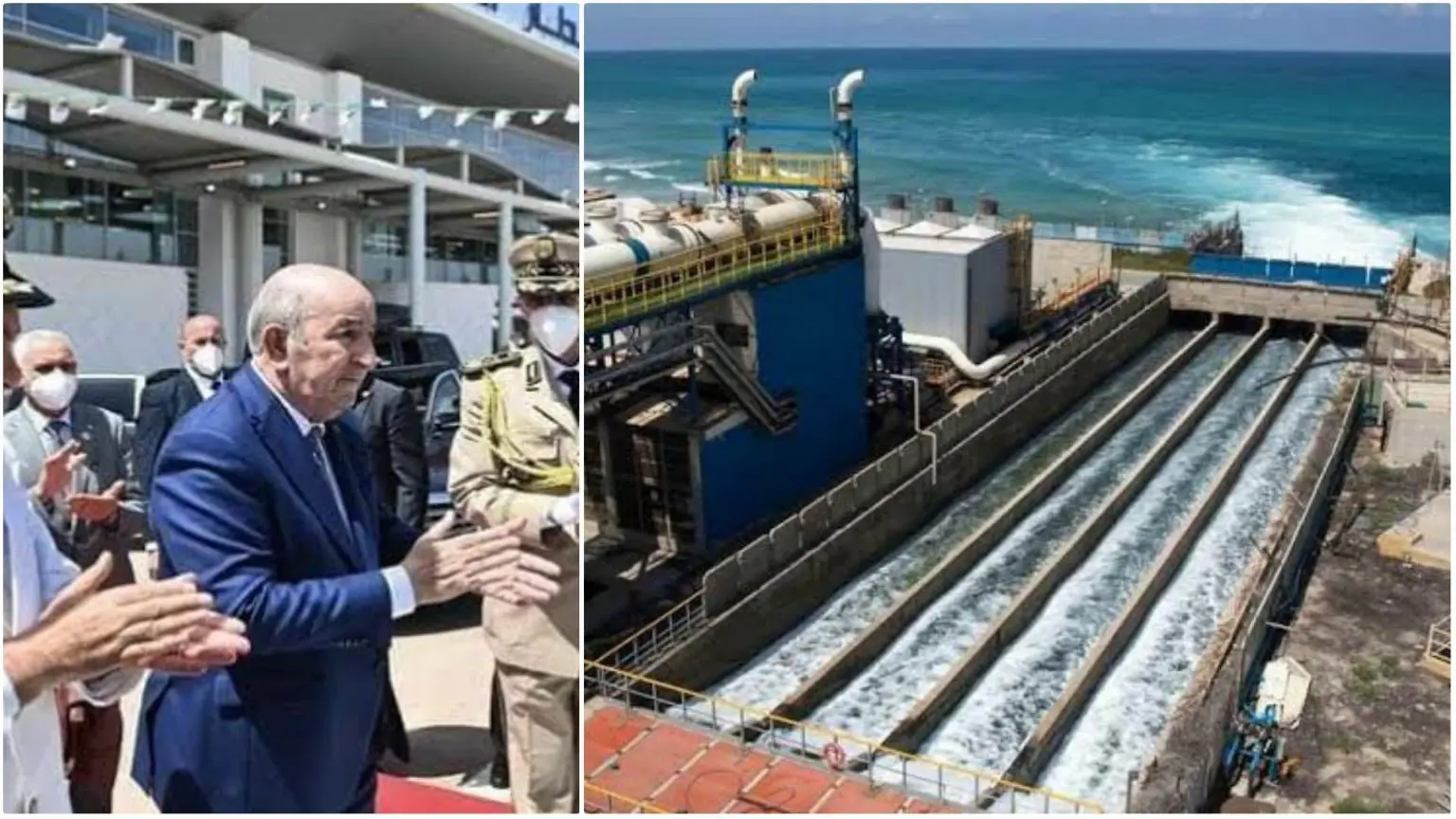 Date du début d’exploitation de la station de dessalement d’eau de mer de Fouka 2 à Tipaza fixée