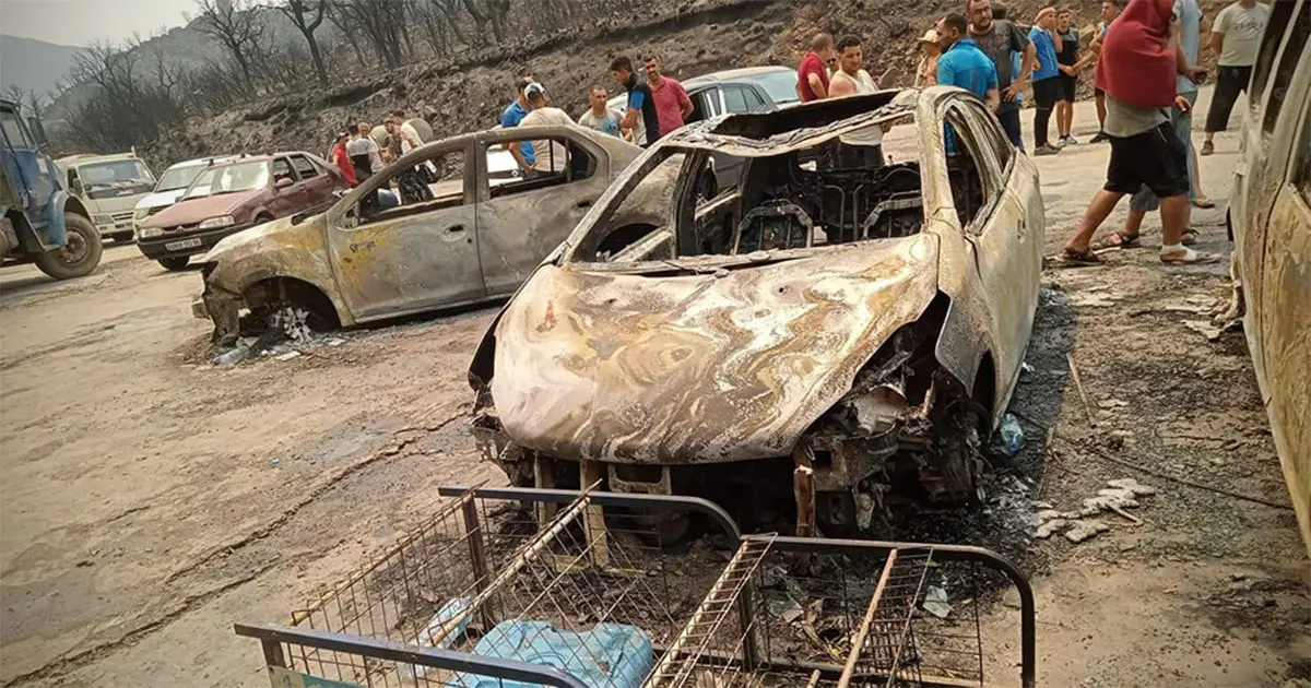 INCENDIES EN ALGÉRIE : le dernier bilan officiel fait état de 34 morts (ministère de l’Intérieur)