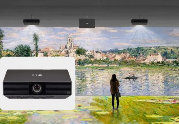 1er projecteur de signalisation numérique de LG : vivez des expériences de visualisation immersives