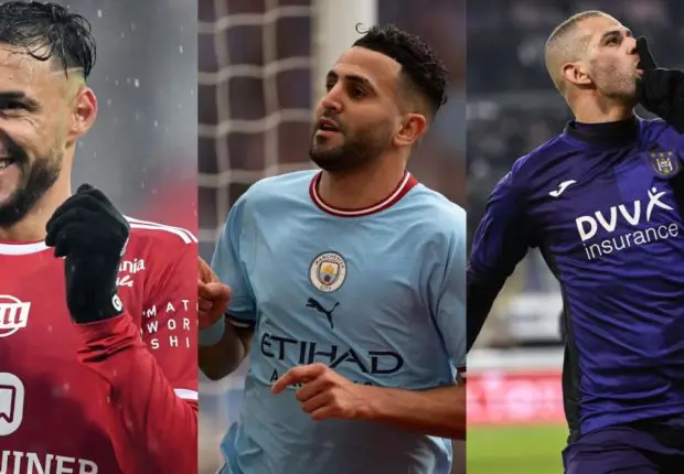 Transferts en cours : Les dernières nouvelles d’Islam Slimani, Youcef Belaïli et Riyad Mahrez