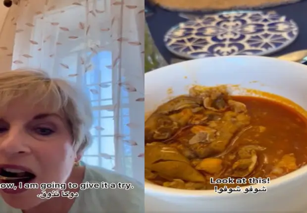 L&rsquo;ambassadrice US en Algérie déguste le Bouzellouf pour la 1ère fois