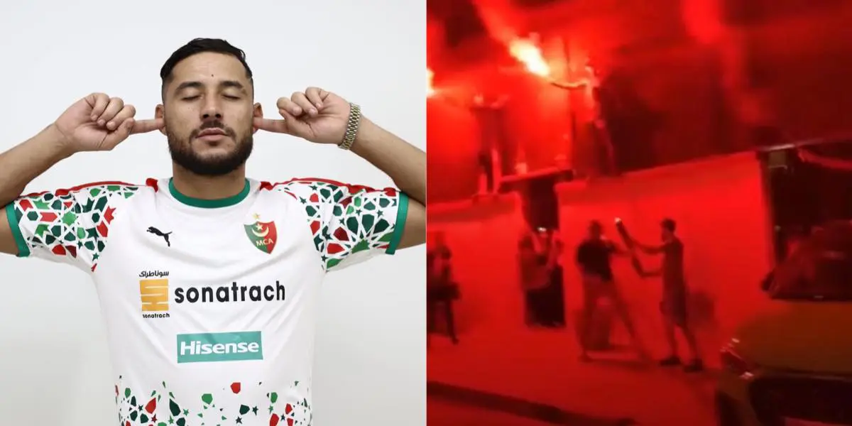 De retour à Oran, Belaili fête sa signature pour le MCA (vidéo)