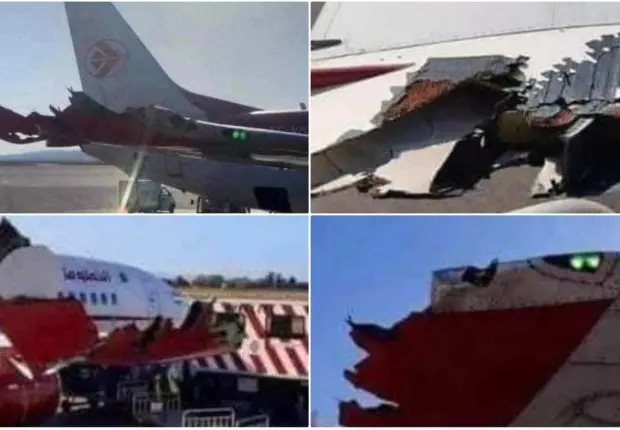 Un avion d’Air Algérie percute un poteau électrique après l’atterrissage à l’aéroport de Tlemcen