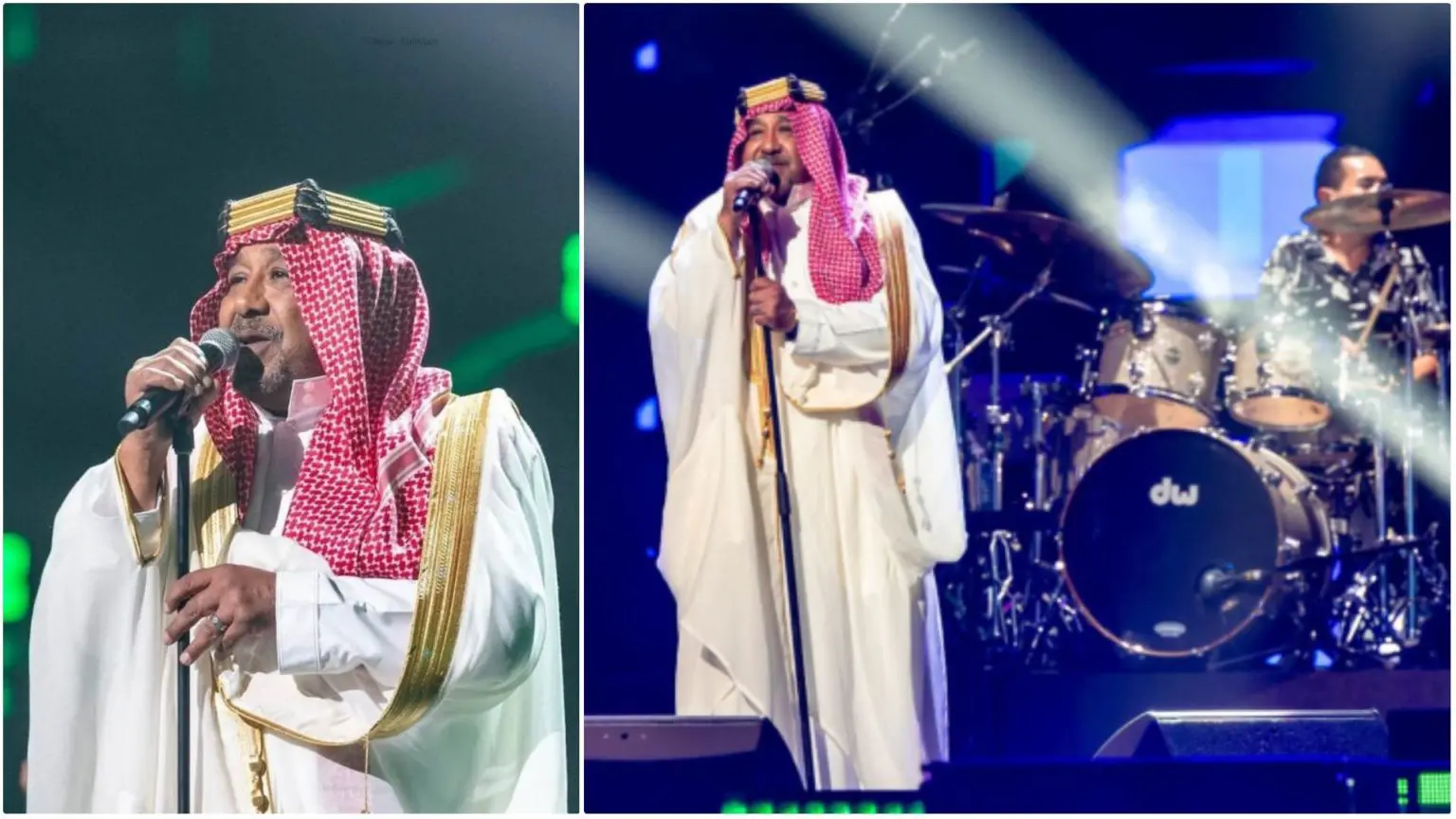 Cheb Khaled fait sensation en habit traditionnel saoudien lors d’un concert à Riyad