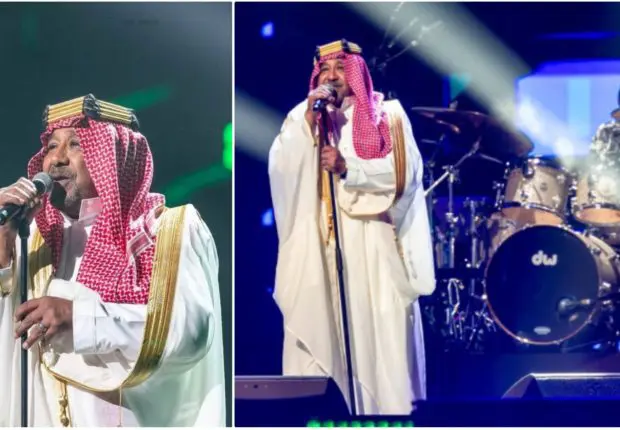 Cheb Khaled fait sensation en habit traditionnel saoudien lors d&rsquo;un concert à Riyad