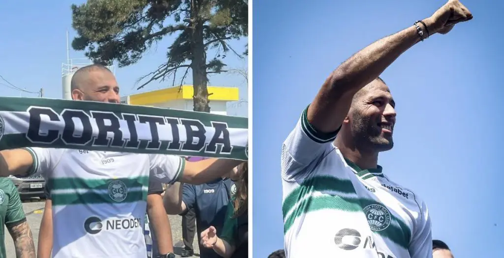 Chaleureusement accueilli à Coritiba, Slimani exprime ses ambitions après son transfert