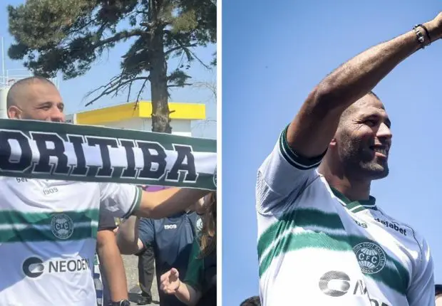 Chaleureusement accueilli à Coritiba, Slimani exprime ses ambitions après son transfert