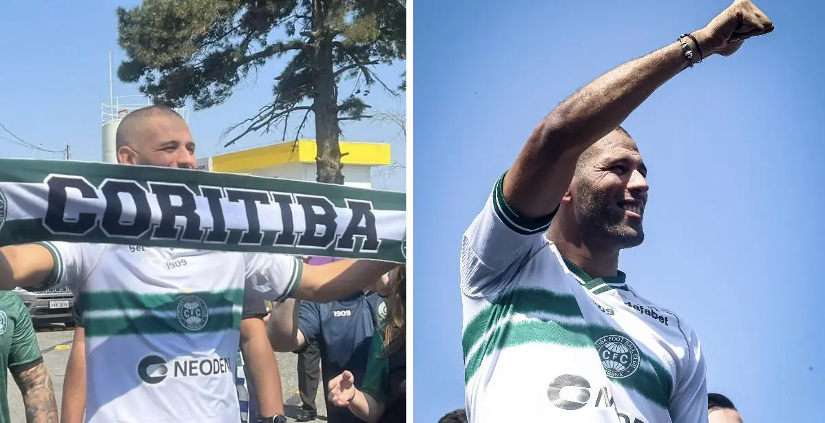 Chaleureusement accueilli à Coritiba, Slimani exprime ses ambitions après son transfert