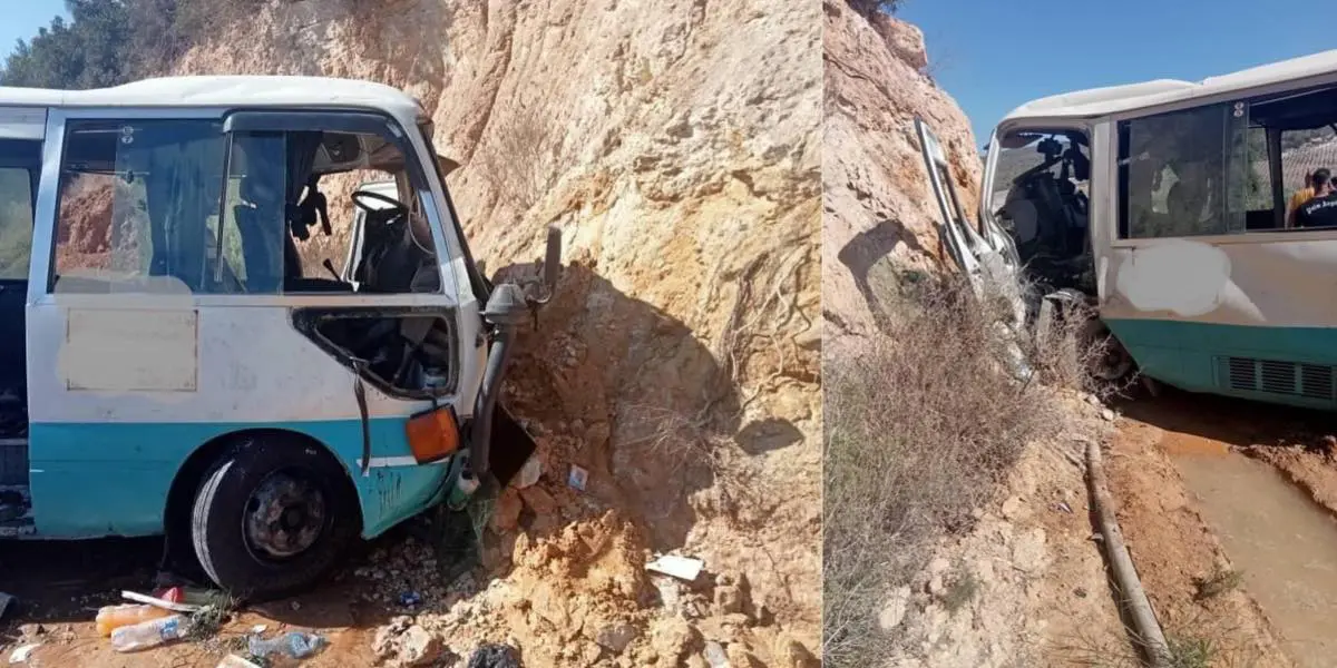 Accidents de la route en Algérie : un minibus heurte un rocher et fait 46 blessés (vidéo)