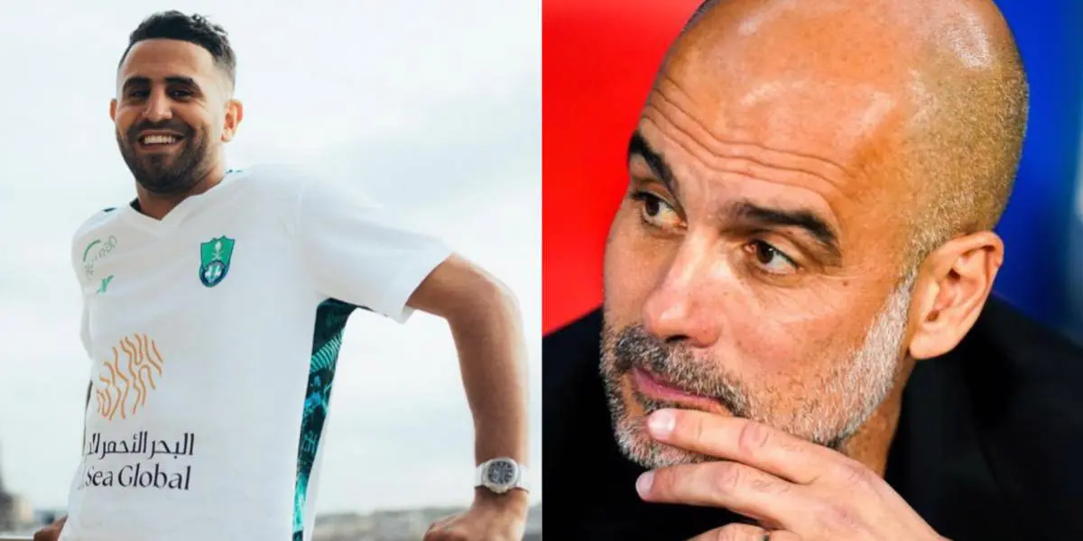 « Nous ne nous attendions pas à ce que Riyad Mahrez quitte le Manchester City », Guardiola