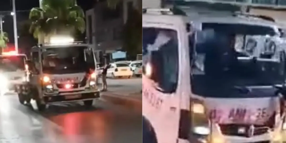 Au volant de son véhicule, un dépanneur célèbre son mariage d’une manière originale (vidéo)