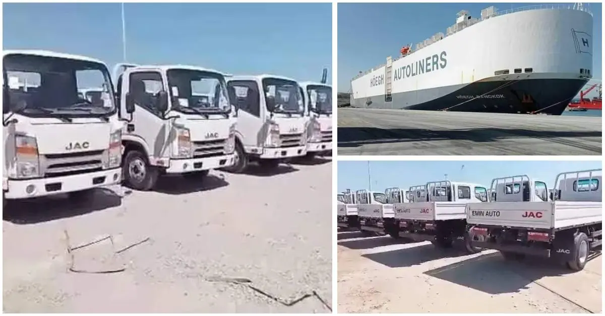 Importations auto : le premier lot de véhicules JAC débarque en Algérie