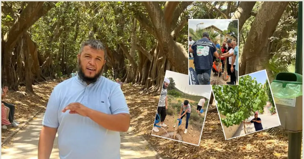 Il veut rendre l’Algérie « verte » en plantant 1 million d’arbres, l’influenceur Fouad Maala séduit