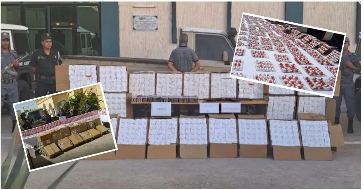 Impressionnante saisie d’un demi-million de comprimés psychotropes à El Oued
