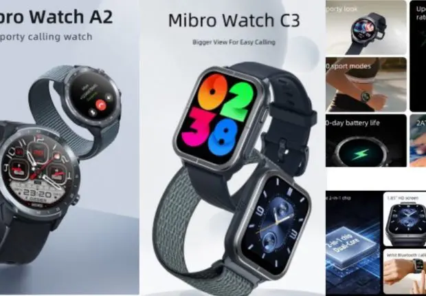 Mibro présente les nouvelles Watch C3 et A2 : l’alliance parfaite entre style et fonctionnalité
