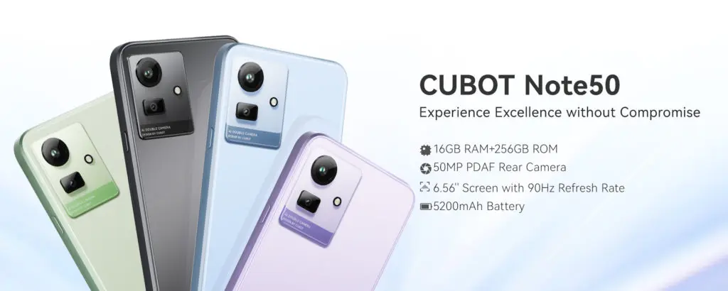 Giveaway Cubot Note50 Giveaway Cubot Note50