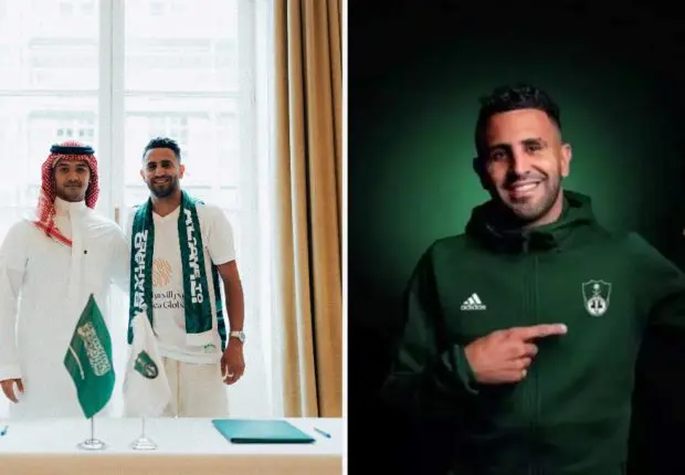 Mercato estival 2023 : Mahrez parmi les joueurs les mieux payés du championnat saoudien