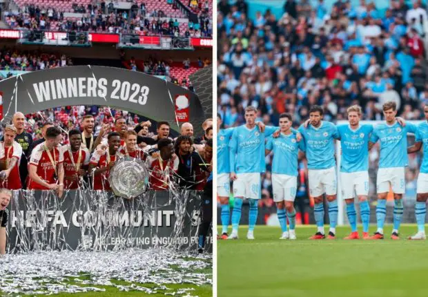 Pour leur première finale depuis le départ de Mahrez, Man City s’incline face à Arsenal