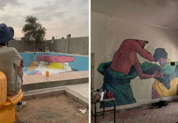 « Lokher », un jeune artiste algérien qui exprime ses idées à travers l’art urbain