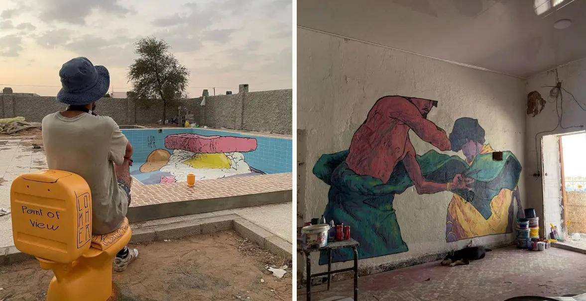 « Lokher », un jeune artiste algérien qui exprime ses idées à travers l’art urbain