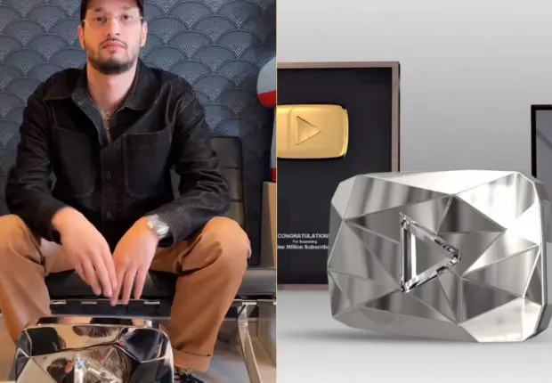 Soolking récompensé par Youtube pour avoir dépassé le palier des 10 millions d’abonnés